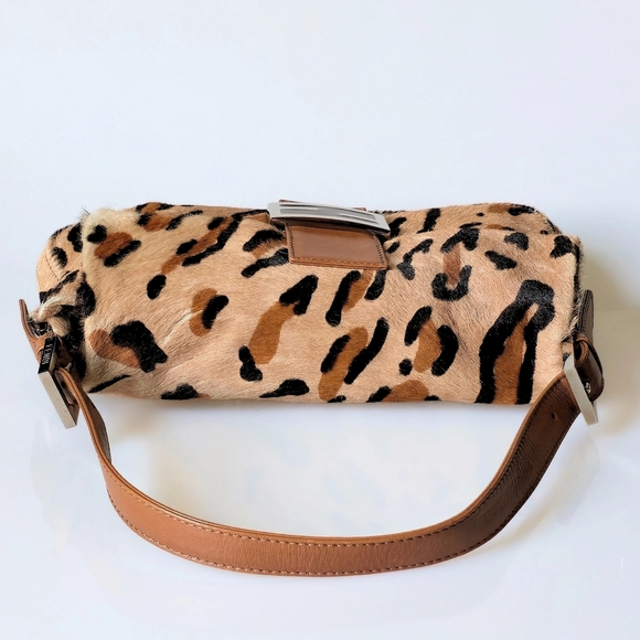 Fendi Baguette Leopard Print Pony Hair - Picture 7 of 14